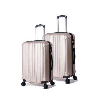 DF travel - 記憶世界風采簡約氣質20+24吋2件組行李箱-共6色