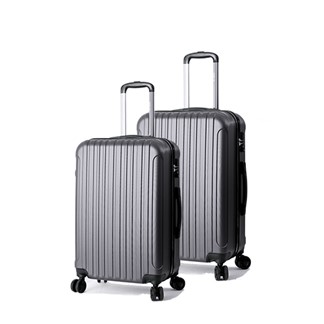 DF travel - 記憶世界風采簡約氣質24+28吋2件組行李箱-共6色