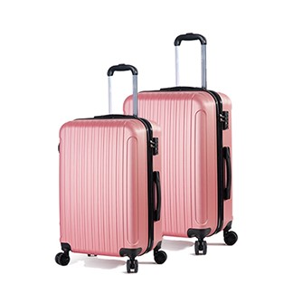 DF travel - 記憶世界風采簡約氣質24+28吋2件組行李箱-共6色