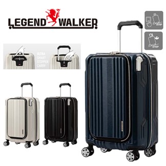日本 Legend Walker 6211 拉鍊行李箱