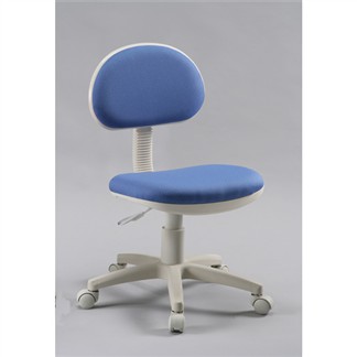 《Ｃ＆Ｂ》日系簡潔電腦椅(靠背高度可調)-藍色