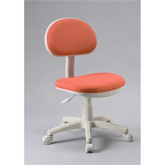 《Ｃ＆Ｂ》日系簡潔電腦椅(靠背高度可調)-橘色