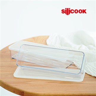 【silicook】冰箱收納盒 850ml 二件組