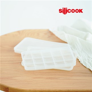【silicook】蒜泥分隔盒 二件組