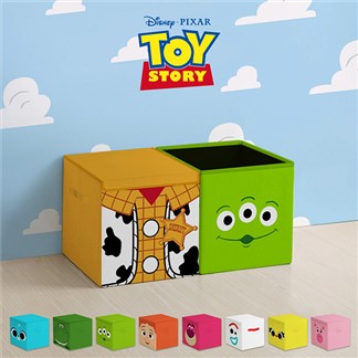 【收納王妃】玩具總動員方形摺疊收納箱(10款任選)