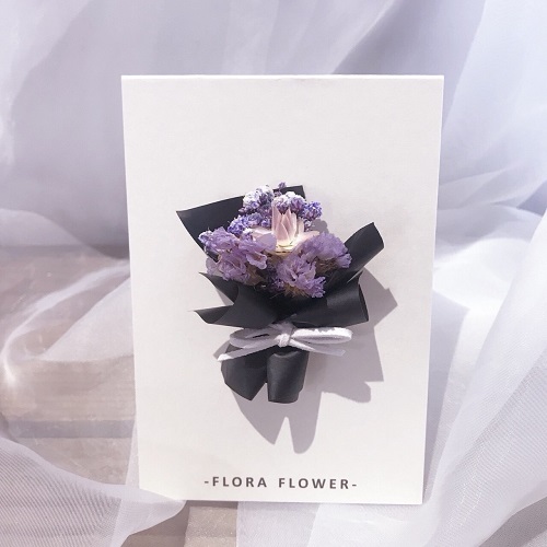 Flora Flower 手作乾燥花卡片 七色可選 統一時代百貨 想找哪個品牌 所有禮品 7 Eleven線上購物中心