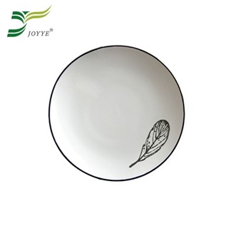 【JOYYE陶瓷餐具】小鳥依偎8寸圓盤（一套2件）