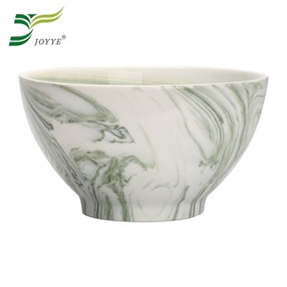【JOYYE陶瓷餐具】畫意碗-綠色(一套2件)