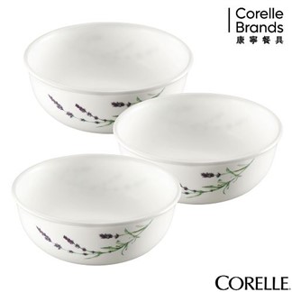 【美國康寧CORELLE】3件式韓式湯碗組(C03)-八款花色任選