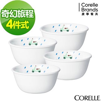 【CORELLE 康寧】奇幻旅程4件式餐具組 (D01)
