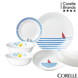【CORELLE康寧】奇幻旅程6件式餐盤組(F01)