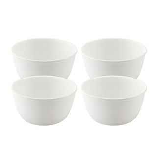【美國康寧CORELLE】純白4件式餐盤組(D33)