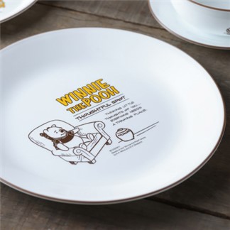 【康寧餐具 CORELLE】小熊維尼 復刻系列3件式餐盤組-C07