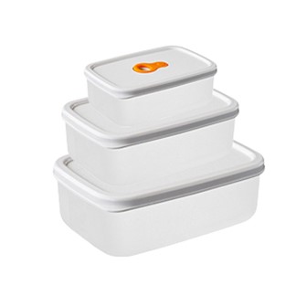可微波冰箱密封保鮮盒三件套（310ml+715ml+1050ml） 密封盒