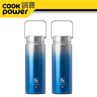 【CookPower 鍋寶】316不鏽鋼真空內陶瓷保溫瓶560CC(任選2入)