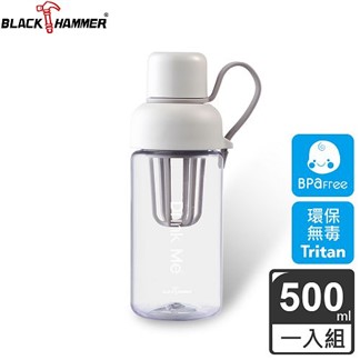 【義大利 BLACK HAMMER】Drink Me纖萃隨行運動水瓶 500ml
