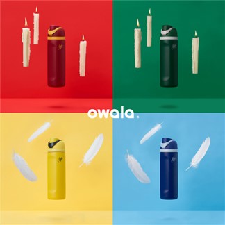 【Owala】Freesip 哈利波特 雙飲口吸管 三層不鏽鋼保溫杯-710ml