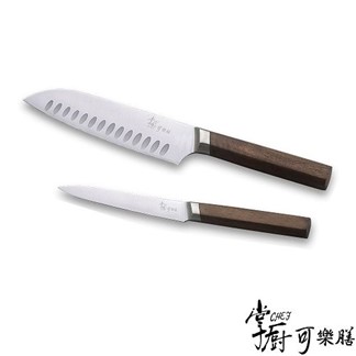 【掌廚可樂膳】 日式二件式刀具組(廚師刀+萬用刀)