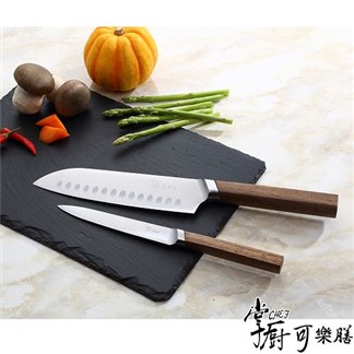【掌廚可樂膳】 日式二件式刀具組(廚師刀+萬用刀)
