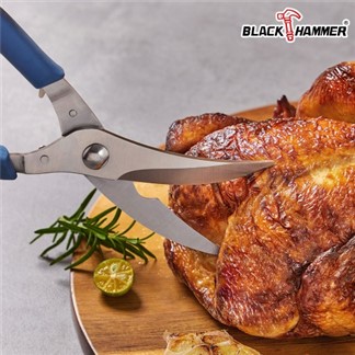 【義大利 BLACK HAMMER】極利多功能料理剪刀 雞骨剪