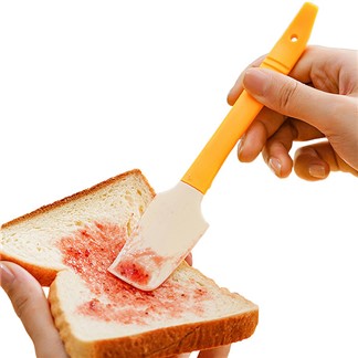日本SP SAUCE迷你粉紅電動攪拌器+食物刮刀特惠組