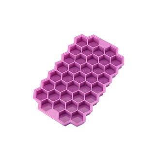 可疊式附蓋蜂巢製冰盒 超值二入