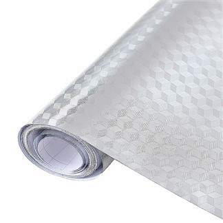 日本SP SAUCE立體菱形紋防油汙鋁箔貼紙(60x500公分)