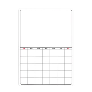 多用途磁鐵月曆記事板 計畫表冰箱貼 磁力冰箱記錄表磁吸留言貼冰箱行事曆 可擦寫備