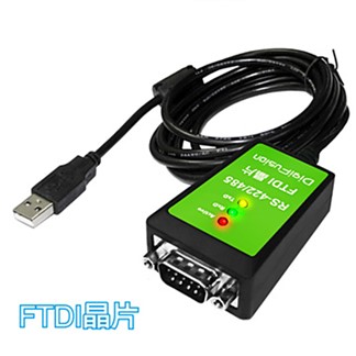 伽利略 USB to RS-422／485線-FTDI 1.8m USB4224
