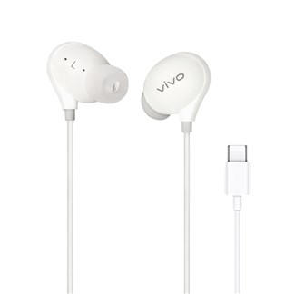 VIVO 原廠 XE710 HiFi入耳式 Type-C線控耳機- 白色(盒裝)