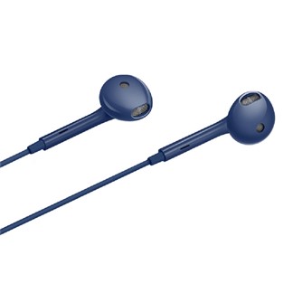 OPPO 原廠 MH135 高品質半入耳式有線耳機 3.5mm－藏藍 (盒裝)