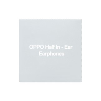 OPPO 原廠MH166 Type C 半入耳式有線耳機 - 白 (盒裝)