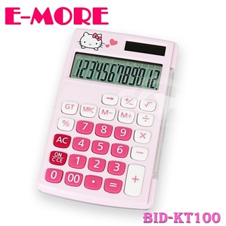 E-MORE Sanrio經典系列-Hello Kitty 12位數計算機KT1
