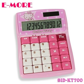 【E-MORE】Sanrio甜蜜系列-Hello Kitty 12位數計算機