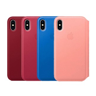 Apple 原廠 iPhone X 皮革雙面夾 (台灣公司貨)