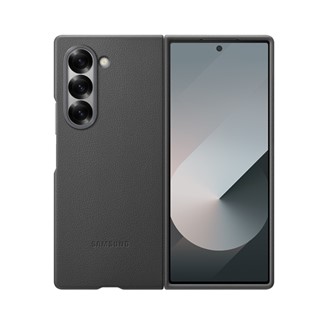 SAMSUNG Galaxy Z Fold6 原廠純素皮革保護殼