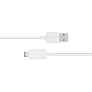 SAMSUNG 三星製造 白色新版 Micro USB 充電線-1m (袋裝)