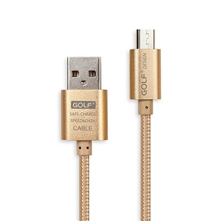 GOLF USB轉 Micro USB太空鋁系列網狀編織充電傳輸線（1M）