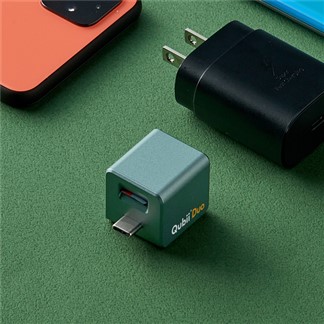 Maktar【QubiiDuo 64GB組合】USB-C雙用可上鎖充電自動備份