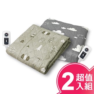 韓國甲珍7段式恆溫電熱毯(超值二入組) KBR3600