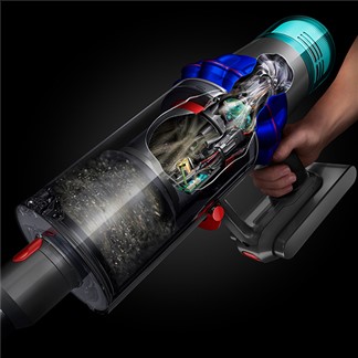 Dyson V15 Fluffy SV47無線吸塵器★送電動牙刷+收納架