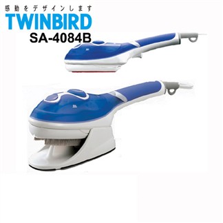 日本TWINBIRD-手持式蒸氣熨斗(藍)SA-4084B