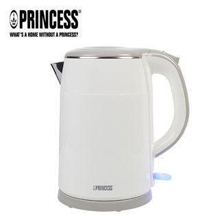 《PRINCESS》荷蘭公主1.5L雙層防燙快煮壺(白)-236070原廠