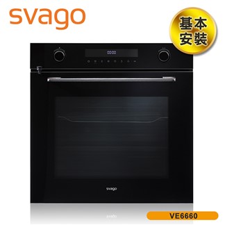 【義大利SVAGO】72(L) 食物探針蒸烤箱 電烤箱 VE6660