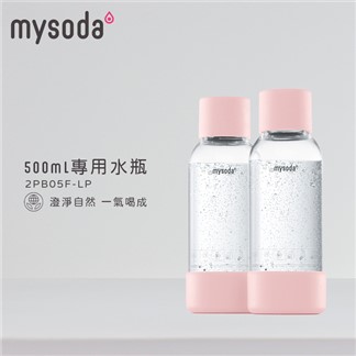 【mysoda】WOODY氣泡水機-櫻吹粉WD002-LP 贈0.5L專用水瓶