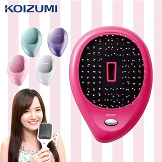 KOIZUMI小泉成器Reset Brush音波振動磁氣美髮梳 攜帶款附保護蓋