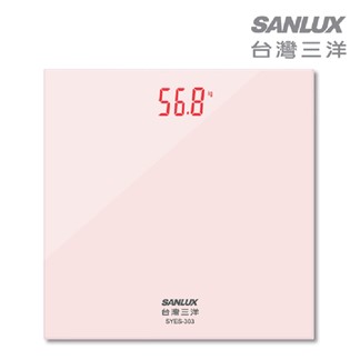 SANLUX台灣三洋 數位 LED 體重計 SYES-304