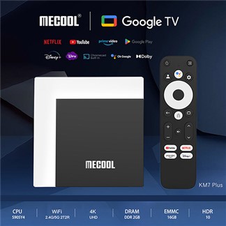【MECOOL】米酷4KHDR多媒體Google電視盒(KM7Plus)
