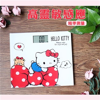 Hello Kitty 電子體重計-大紅蝴蝶結
