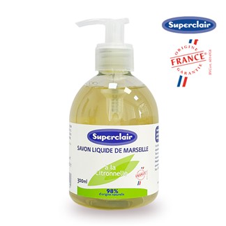法國Superclair馬賽皂洗手液(檸檬草)300ml